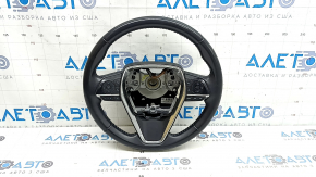 Volan fără mâner Toyota Camry V70 18-24 piele neagră, zgârieturi