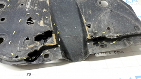 Защита переднего бампера Toyota Camry v70 18-24 надрывы