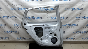 Дверь голая задняя левая Audi A4 B9 17-19 белый LS9R, окрашена 0,25-0,3