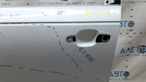 Дверь голая передняя левая Audi A4 B9 17-19 белый LY9C, окрашена 0,3-0,35, вмятинки