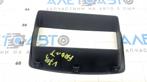Накладка передней панели под проекцию Toyota Camry v70 18-19 черная