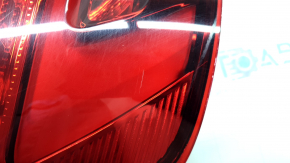 Фонарь внешний крыло левый Audi A4 B9 17 седан LED, потерт
