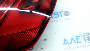 Фонарь внешний крыло левый Audi A4 B9 17 седан LED, потерт