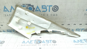 Накладка задней стойки левая Audi A4 B9 17-25 бежевая, под чистку