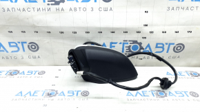 Ansamblu oglindă retrovizoare stânga pentru Audi A4 B9 17-19, 15 pini, semnalizator, reglare automată a intensității luminii, memorie, BSM, alb, carcasă îndoită, sticlă semnalizator spartă, uzată