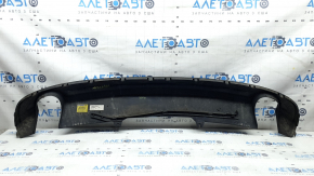 Губа заднего бампера Audi A4 B9 17-18 s-line матовая, потерт, CAPA