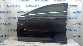 Дверь в сборе передняя левая Toyota Camry v70 18-23 черный 218, тычки на молдинге, тычка, надрыв уплотнителя