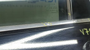 Дверь в сборе передняя левая Toyota Camry v70 18-23 черный 218, тычки на молдинге, тычка, надрыв уплотнителя