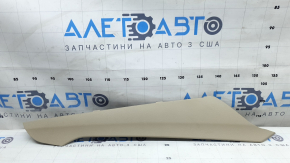 Накладка центральной консоли верхняя правая Audi A4 B9 17-25 бежевая