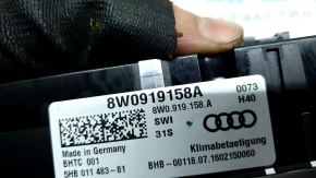 Управление климат-контролем заднего ряда Audi A4 B9 17-25 с подогревом сидений