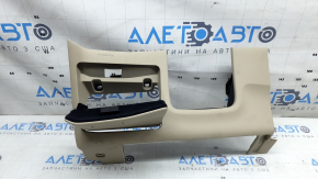 Накладка колени водителя Audi A4 B9 17-25 бежевая, под чистку