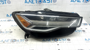 Фара передняя правая в сборе Audi A6 C7 16-18 рест LED
