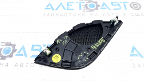 Накладка передней панели правая под динамики Audi A4 B9 17-20 серая, Bang and Olufsen, 2 части, сломано крепление
