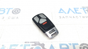 Ключ smart Audi A4 B9 17-21 тип 1, 4 кнопки, без накладки, потерт, царапины, тычки