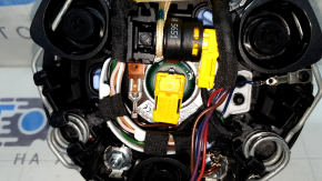 Airbag volan gri Audi A4 B9 17-25, suportul este defect.