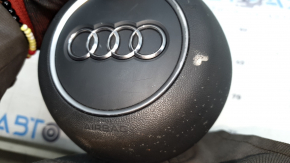 Airbag volan gri Audi A4 B9 17-25, suportul este defect.