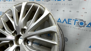 Диск колесный R18 x 8J ET50 5x114.3 Toyota Camry v70 18-20 серебро, бордюрка
