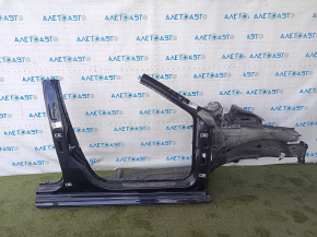 Четверть передняя правая VW Passat b8 16-19 USA черная отпилена, с центральной стойкой