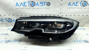 Фара передняя левая в сборе BMW 3 G20 19-22 LED адаптив, с креплением