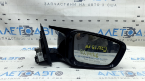Ansamblu oglindă retrovizoare dreapta pentru BMW 3 G20 19-26, 5 pini, semnalizare, încălzită, BSM, Shadow-Line, alb