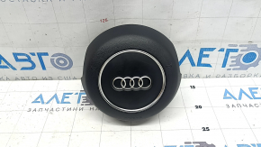 Подушка безопасности airbag в руль водительская Audi A6 C7 12-18 черная, царапина
