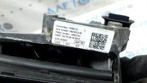 Ansamblu oglindă retrovizoare stânga pentru BMW 3 G20 19-26, 5 pini, semnalizare, încălzită, antiorbire automată, BSM, Shadow-Line, alb