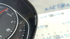 Щиток приборов Audi A6 C7 16-18 рест без ночного видения и проекции, 143к, воздух по кромке, царапины