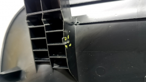 Ornamente negre pentru scaunul pasagerului din spate pentru Audi A6 C7 12-18, cu fisură în suport