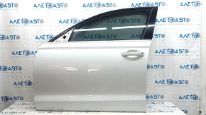 Дверь в сборе передняя левая Audi A6 C7 12-18 keyless, белый LS9R