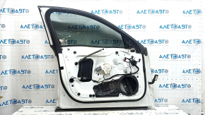 Дверь в сборе передняя левая Audi A6 C7 12-18 keyless, белый LS9R