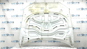 Капот голый Audi A6 C7 12-18 алюминий, белый LS9R