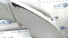 Bara față nefinisată pentru Audi A6 C7 16-18, restyling S-line, cu senzori de parcare, fără capac, grafit, zgârieturi, suport rupt, frecat, nisip, zgârieturi