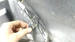 Bara față nefinisată pentru Audi A6 C7 16-18, restyling S-line, cu senzori de parcare, fără capac, grafit, zgârieturi, suport rupt, frecat, nisip, zgârieturi