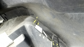 Bara față nefinisată pentru Audi A6 C7 16-18, restyling S-line, cu senzori de parcare, fără capac, grafit, zgârieturi, suport rupt, frecat, nisip, zgârieturi