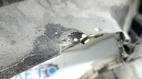 Bara față nefinisată pentru Audi A6 C7 16-18, restyling S-line, cu senzori de parcare, fără capac, grafit, zgârieturi, suport rupt, frecat, nisip, zgârieturi