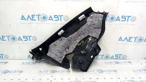 Накладка задней стойки нижняя левая Lexus RX350 RX450h 10-15 черная, царапины