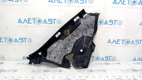 Накладка задней стойки нижняя левая Lexus RX350 RX450h 10-15 черная, царапины