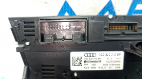 Управление климат-контролем Audi A6 C7 16-18 dual zone под подогрев сидений