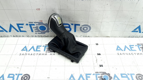 Ручка КПП Audi A6 C7 16-18 рест кожа черная, царапины