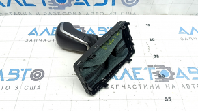 Ручка КПП Audi A6 C7 16-18 рест кожа черная, царапины