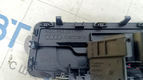Butoane de control al încălzirii scaunelor spate Audi A6 C7 12-18 cu ornamente