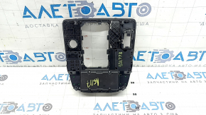 Панель управления MMI Audi A6 C7 16-18 рест, без крутилки, вздулся хром, царапины