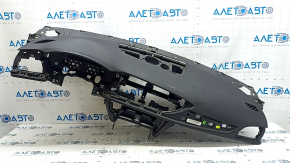Bord față restilizat Audi A6 C7 16-18 cu airbag, negru