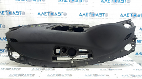 Торпедо передняя панель с AIRBAG Audi A6 C7 16-18 рест, черная