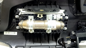 Торпедо передняя панель с AIRBAG Audi A6 C7 16-18 рест, черная