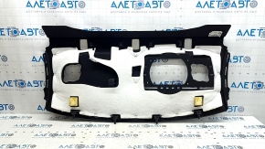 Полка задняя Audi A6 C7 16-18 рест без шторки, черная