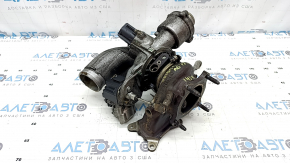 Турбина Audi A6 C7 16-18 2.0T 143к с кронштейном