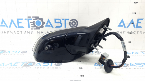 Ansamblu oglindă retrovizoare dreapta Lincoln Corsair 20-26, 16 pini, semnalizator, BSM, cameră, rabatare automată, iluminare din spate, negru, sticlă semnalizator crăpată
