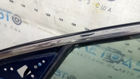 Дверь в сборе передняя левая Kia Niro 17-22 keyless, синий C3U, тычка, клей на верхнем молдинге