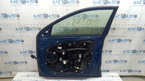 Ansamblu ușă dreapta față fără cheie pentru Kia Niro 17-22, albastru C3U, adeziv pe banda superioară